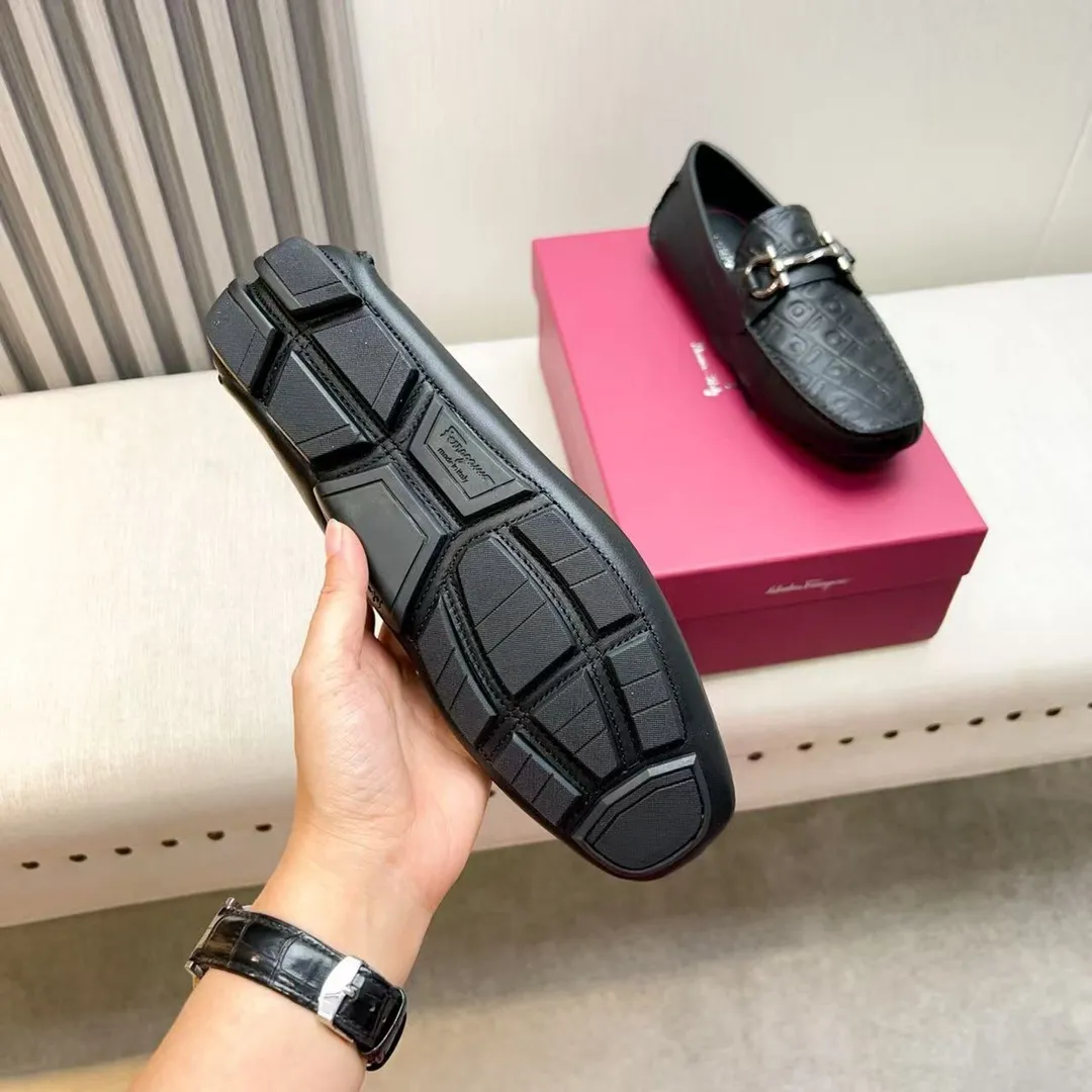 Men's men's shoes 💰620 Ferragamo new high-end quality 🔥 imported cowhide ➕ cowhide lining size 38-45